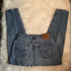 Vintage Levi’s 512 Mom Jeans 14 Petite light wash